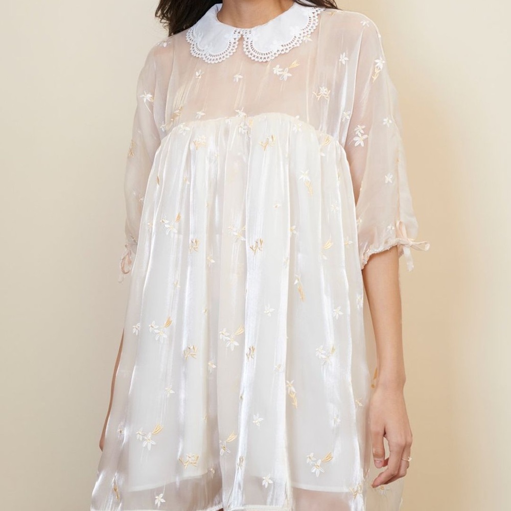 NWT Sister Jane Set Bloom Mini Smock Dress XS